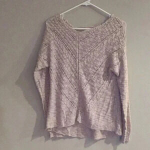 Cloud chaser women's small lavender‎ thin knit sweater